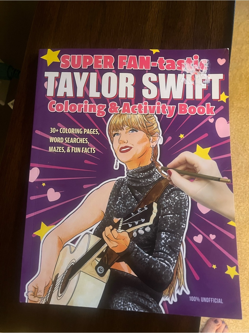 Taylor Swift New Coloring & Activity Book for Swifties